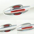 thumbnail image 3 of sweethay 8 unids/set accesorios de coche interiores decorativos y duraderos pegatina reflectante accesorio de coche Automoción decorativa y accesorios, 3 of 6