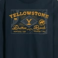 thumbnail image 3 of Yellowstone - Dutton Ranch Badge - Men's Long Sleeve T-Shirt, 3 of 6