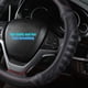 thumbnail image 5 of Funda para volante de coche, universal, antideslizante, transpirable, de cuero., 5 of 6