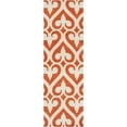 thumbnail image 2 of Surya Zuna Wool Tangerine/Ivory Area Rug, 2 of 3
