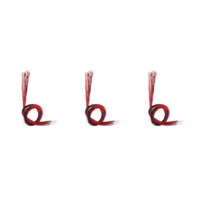 relayinert 30x Lampe de Jardin Miniature pour Micro Disposition Décor Décor Modèle Lumière Rouge Longueur 300mm 3Set