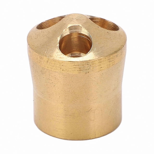 Brass Refrigerant Distributor 1 Input 3 Output Diverter for Air Conditioning Systems