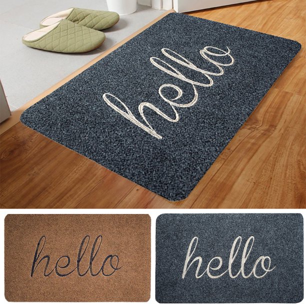 Cheers.US Mat with Non Slip Rubber Backing Super Absorb Mud