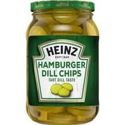 Heinz Hamburger Dill Pickle Chips, 16 Ounce -- 12 per Case.