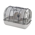 thumbnail image 1 of Jaula para Animales Pequeños, Jaula para Mascotas, Hábitat Transparente para Hámster, Jaula para Hámster, Casa para Chinchillas, Jaula para Jerbos, Ra Gris, 1 of 8