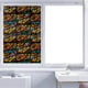 thumbnail image 4 of Película de privacidad de ventana, Adhesivos de ventana , Vinilo de ventana decorativo 3D, Calcomanías de vidrieras, Adhesivo de ventana , Colco película de privacidad de la ventana, 4 of 8