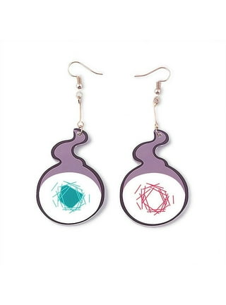 Cute anime earrings deals