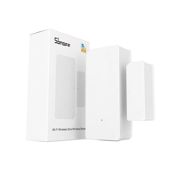 SONOFF DW2 Sensor de ventana de puerta Wifi Detector de apertura / cierre inalámbrico Sensor de alarma de seguridad para el hogar Vogacara EL5151-00B