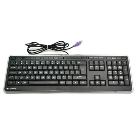 Ps/2 Wired Keyboard - KB.PS203.176 KBPS203176 Gateway KB-0817 French Canadian PS/2 Wired Multimedia PC Keyboard Desktop Keyboards - Used Very Good