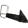 thumbnail image 6 of For Dodge Ram 1500 2010 2011 2012 Door Mirror Driver Side | Power | Chrome | Replacement For CH1320320 | 615343531922, 6 of 7