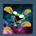 thumbnail image 3 of Invader ZIM - GIR Loves Tacos in Space - Toddler And Youth Girls Fleece Dress, 3 of 5