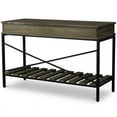 thumbnail image 3 of Baxton Studio Console Newcastle Marron et Noir, 3 of 5