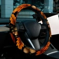 thumbnail image 6 of Thanksgiving Acorn Printed 14.5 Inch PVC Leather Steering Wheel Cover - Auto Accessories for Car Wheel Covers, 6 of 6