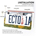 thumbnail image 5 of Coolnut Sunflower 2 Holes Car License Plate Frames 2PCS, Car License Plate Holder with Screw Caps Cover Set Automotive Exterior Parts Decoration for US Vehicles, 5 of 7