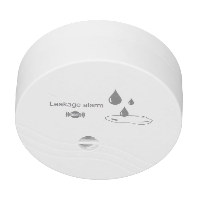 Sensor De Inundación De Agua, Inalámbrico De Alta Sensibilidad, 100 DB, Zumbador Fuerte, Sensor De Fuga De Agua, ABS Duradero Para El Hogar, Tienda, Garaje, Sótano, Almacén