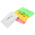 thumbnail image 6 of WRITWAA 4-Pack Assorted Color Blank Audio Cassette Tapes Vintage Style Wall Decor for Retro Home and Office Decoration, 6 of 8