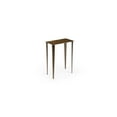 thumbnail image 4 of Nia Large Nest Side Table, Metal Top in Brushed Bronze, Metal Base in Brushed Bronze and Gold, 4 of 5