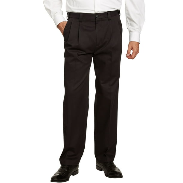 Kingsize Men's Big & Tall Classic Fit WrinkleFree Expandable Waist