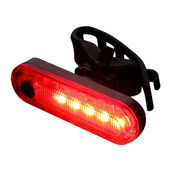 Super Bright LED Bicycle Tail Light | 4 Light Modes | Waterproof & Easy Install | USB Rechargeable | for Road & Mountain Bikes, Scooters, Wheelchairs | Adjustable Bracket | Improve
