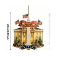 thumbnail image 6 of 1Pc 20Cm/7.9In Us 250Th Anniversary Ornament 2026 – 2D Patriotic Bicentennial Tree Decor,Year-Round Display, Collectible Keepsake For Veterans & History Lovers(With Chain), 6 of 6