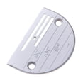 thumbnail image 1 of Placa de Metal de Alimentación Tipo B para La Máquina de Coser B22 de Aguja única 2 piezas, 1 of 8