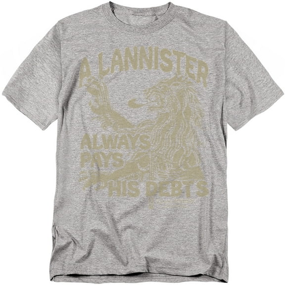 Game of Thrones T-Shirt Debts Unisex Graphic Tee For Men & Women