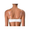 thumbnail image 1 of Allegra K Women's Clear Frosted Scrub Adjustable Metal Buckle Bra Straps, 1 of 5