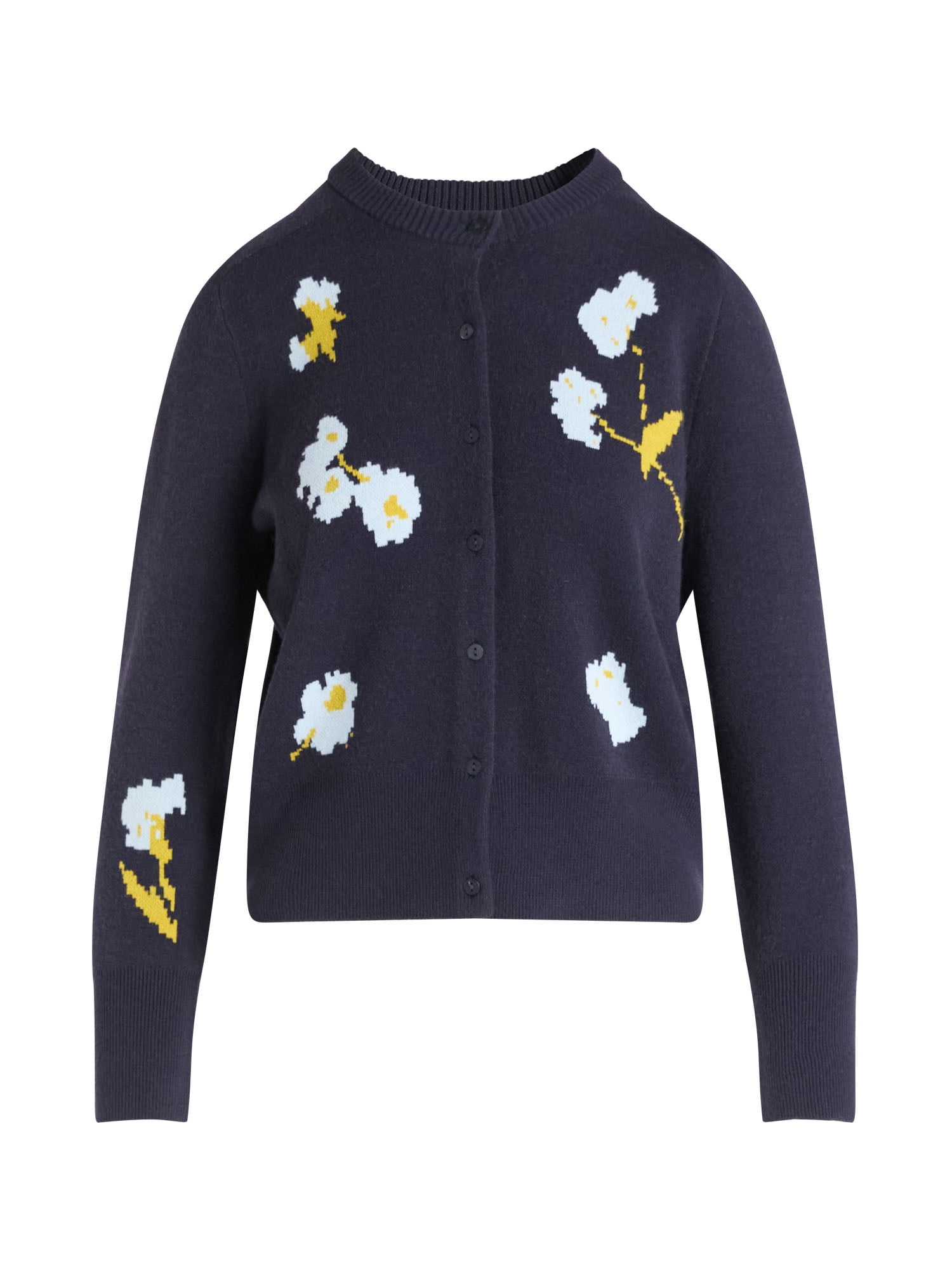 Free Assembly Women's and Women's Plus Floral Jacquard