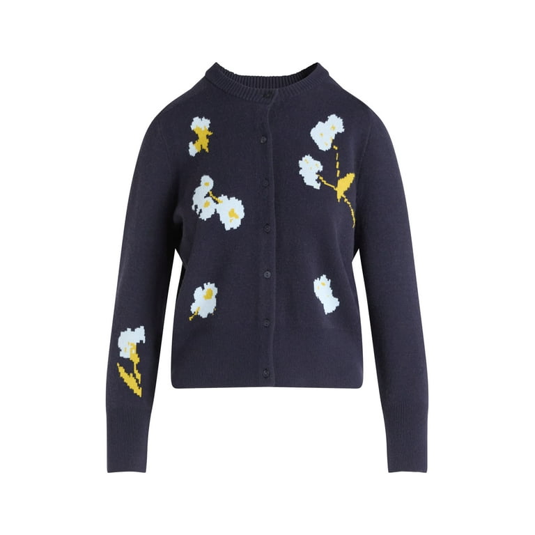 Free Assembly Women's and Women's Plus Floral Jacquard