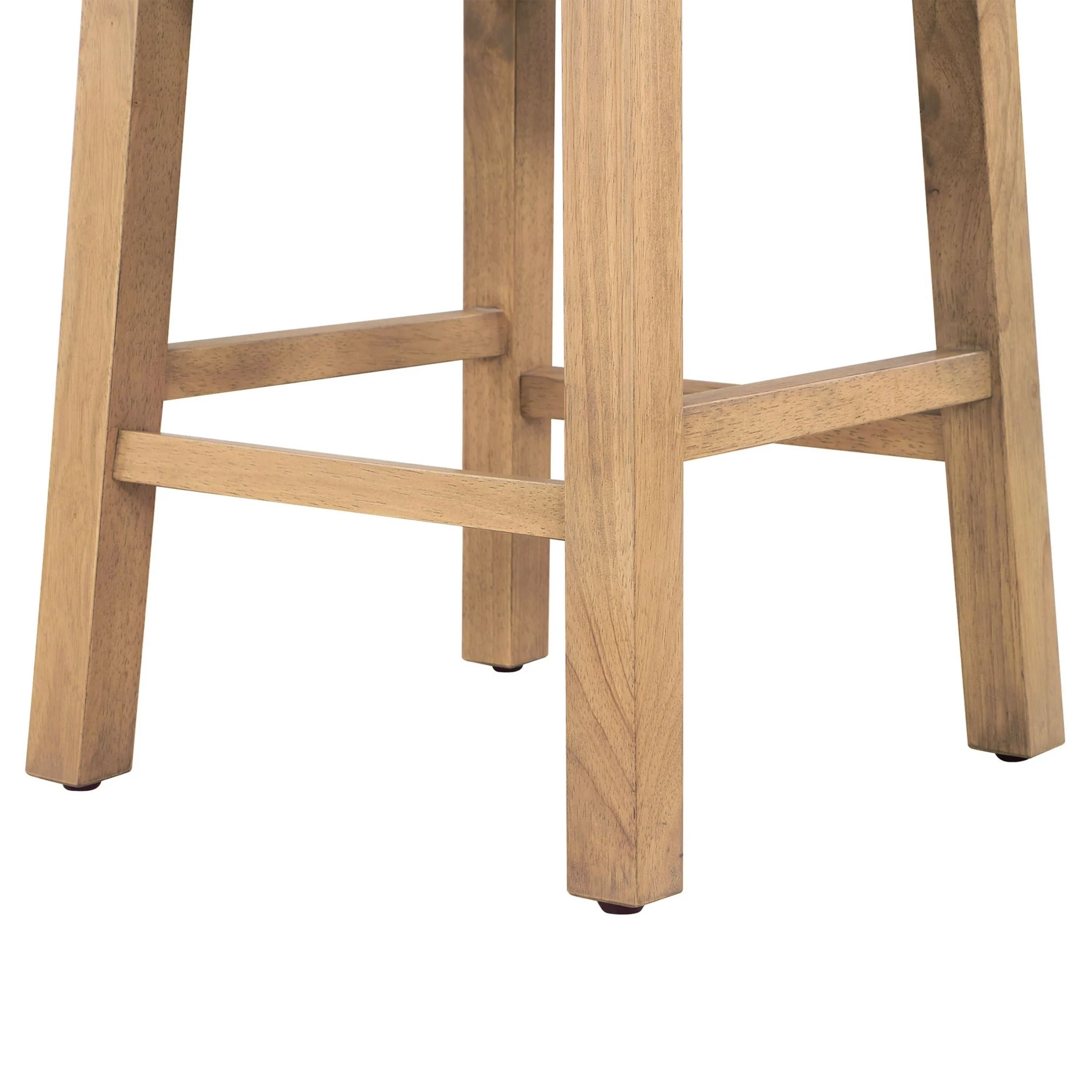 Leumius End Table Farmhouse Small Side Table with Drawer,Corner Table Drink Table for Living Room,Natural