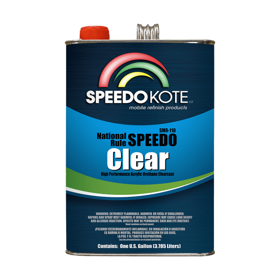 SMR-110  Speedo Clear National Rule   Gallon