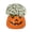 White, variant on Expert Gardener 3qt Orange Mum in 7" Jack-O-Lantern Planter (1-pack), Fall Decor