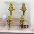 thumbnail image 3 of Fennco Styles Nutcracker Metal Napkin Rings, Set of 4 - Dark Gold Decorative Napkin Holders for Home, Dining Table, Christmas Décor, Holiday, Family Gathering and Special Occasion, 3 of 5