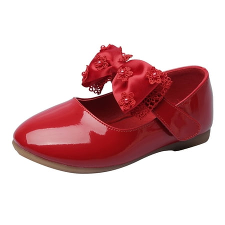 

Baby Shoes Flat with Sequins Bowknot Dancing Fall and Winter Casual Comfortable Kids Shoes