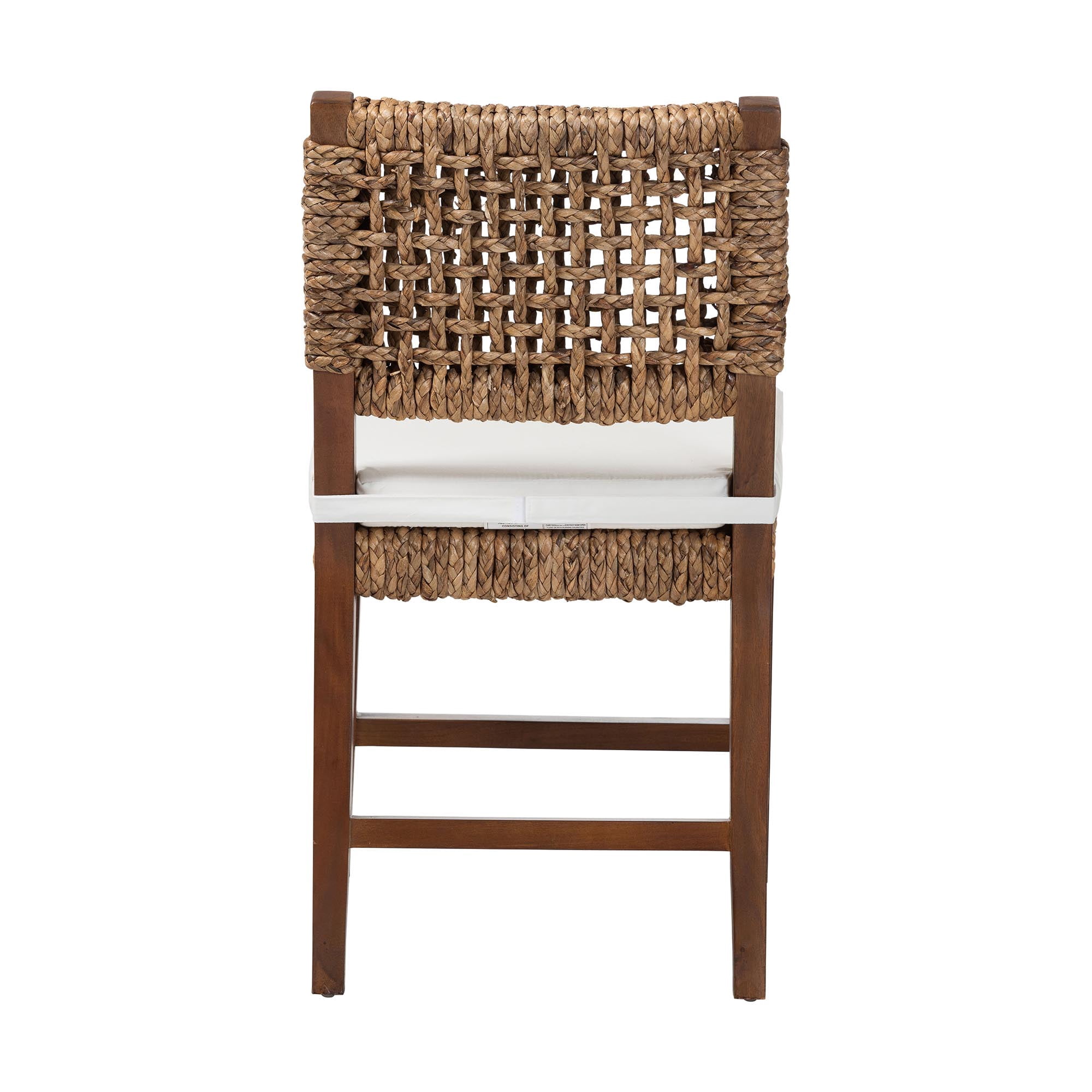 bali & pari Alise Boho Dining Chair, 18"H, Natural