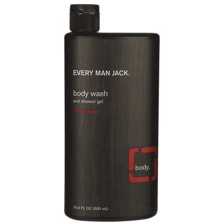 Every Man Jack Body Wash and Shower Gel Cedarwood 16.9 fl oz (Best Way To Jack Off In Shower)