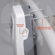 thumbnail image 5 of Colchón Antillagas Magnimed con Regulador Soporta hasta 100kg, 5 of 7
