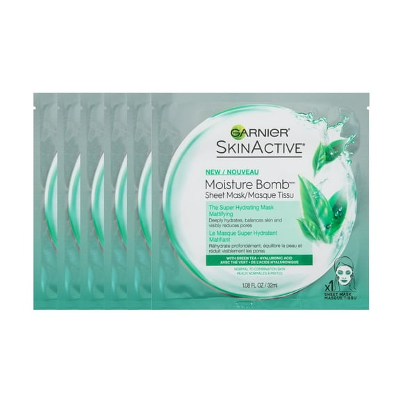 Mascarilla en sábana Garnier SkinActive Super Hydrating x6