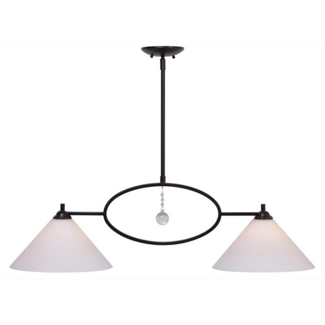 Kenroy 93418ORB Ollie 2 Light Island