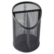 Lorell Mesh 3-Compartment Mesh Desktop Organizer, 1 Each