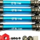 thumbnail image 4 of Vogacara RCGOFFLOW 4 Uds. Montaje hexagonal de rueda fuerte de acero para adaptador 1/10 ARRMA SENTON 3S RC pieza de coche RC accesorios de Kits de construcción modelo Azul, 4 of 6