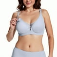 thumbnail image 2 of SRZYMJ Womens Wireless Bra Comfort Seamless Full Coverage Wireless Bra for Everyday Wear with Soft Support in Regular and, 2 of 4