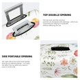 thumbnail image 4 of Fotbe Wildflower Watercolor 2 Luggage Cover Protector,Suitcase Protector,Scratch and Dirt Resistant,Fits 18-32 Inch Luggage-Medium, 4 of 8
