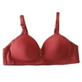 thumbnail image 2 of Women Bras Women's Daily Adjustable Underwear Gathered Thin Bra No Underwire 38-44, 2 of 3