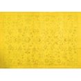 thumbnail image 1 of Ahgly Company Indoor Rectangle Abstract Yellow Contemporary Area Rugs, 5' x 7', 1 of 4