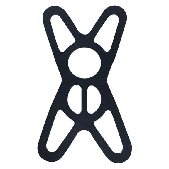 Bike Motorcycle Phone Mount Tether X-Web Grip Silicone Phone Holder Universal Elastic Rubber Security Strap