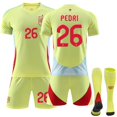 thumbnail image 1 of Boys Girls Kids PEDRI 26# RODRIGO 16# Soccer Football Jersey, 1 of 2
