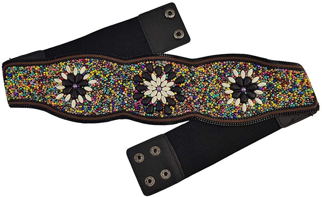 Bohemian Women Belt Ethnic Beaded 