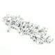thumbnail image 5 of 100 tuercas remachables de aluminio de cabeza plana, accesorios de hardware verticales WJ-30045M6, 5 of 13