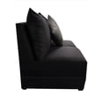 thumbnail image 5 of Sala Noruega 2-2 EL BAZAR STORE Love seat negro Moderna modular, 5 of 5